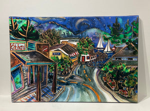 “Village View” 16x24inch Canvas Limited Edition #224/400