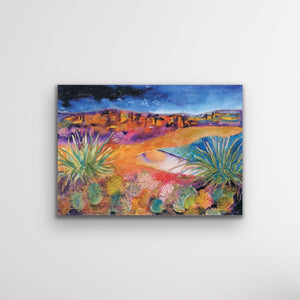 Desert Night : Art Print